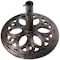 Gardenised Decorative Cast Iron Patio Umbrella Base, 24 lbs Round QI003817 - alternate 1